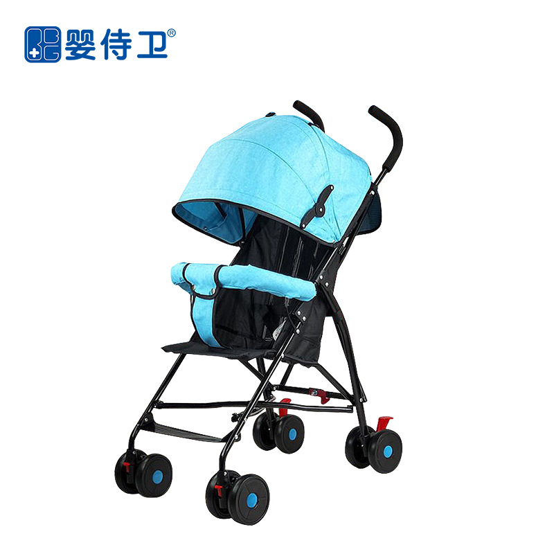 婴侍卫 全蓬超轻便携婴儿车（红色）903C-2